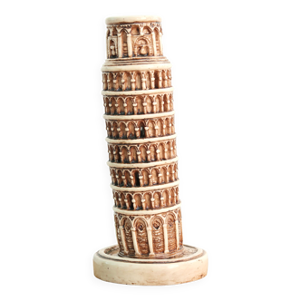 Lamp Tower of Pisa in resin, 60s