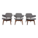 Dutch Armchair by Louis van Teeffelen for Wébé, 1960s