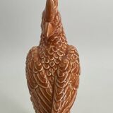 Vintage ceramic sculpture Parrot
