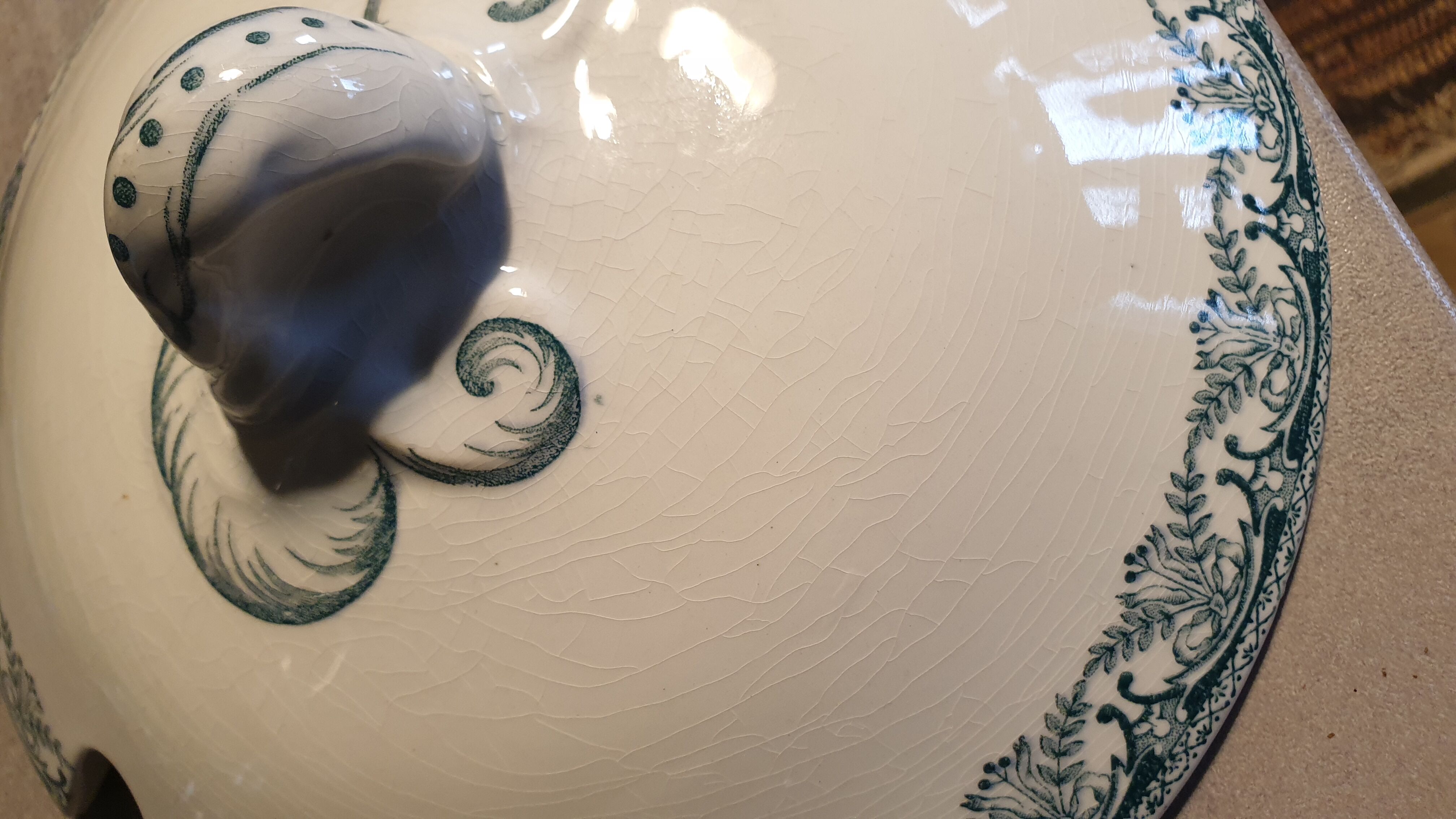 Soupiere manufacture imperiale et royale - nimy - Belgium