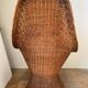 Mid-century wicker armchair