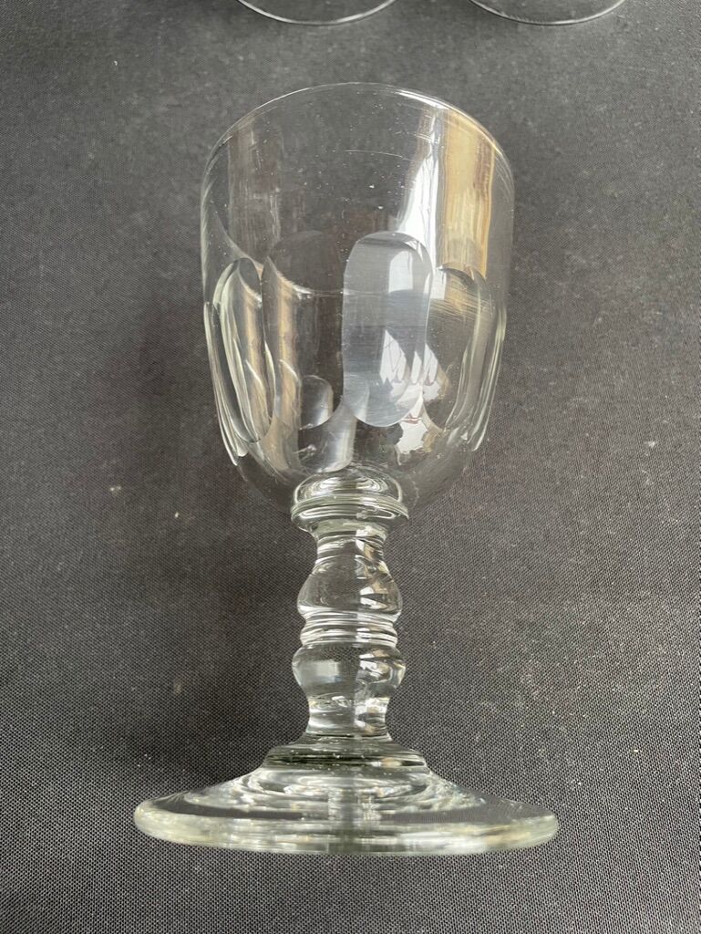 6 glasses Baccarat service Clermont – Art Nouveau