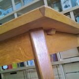 Golden oak table 1950