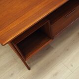 Teak desk, Danish design, 1970s, manufactured by Omann Jun