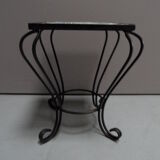 Vintage sidetable with tiles 1960's
