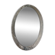 Art Deco oval mirror