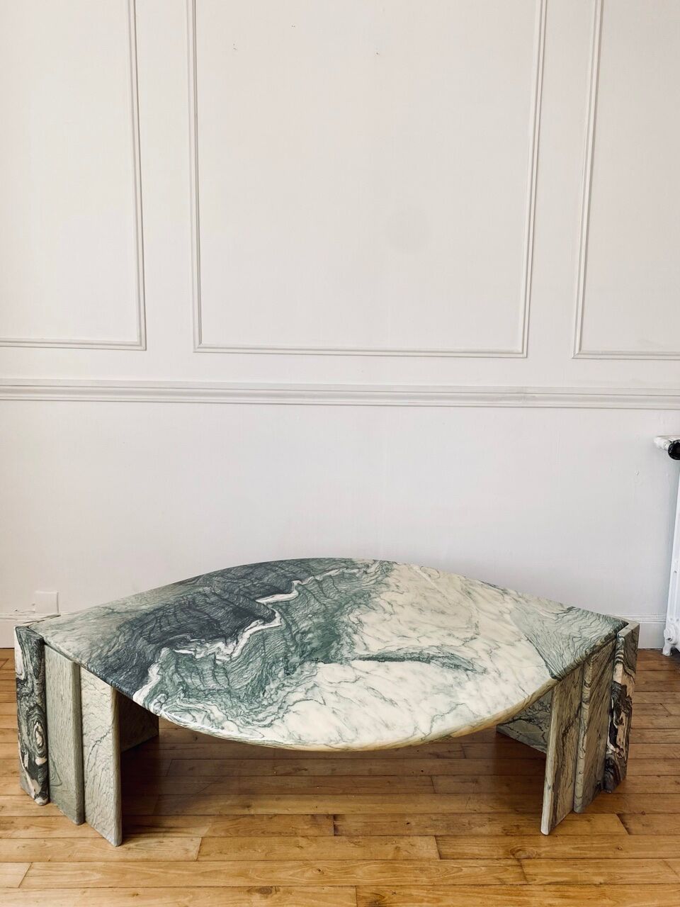 Marble coffee table