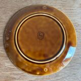 6 Sarreguemines dessert plates 1970
