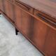 Danish sideboard stamped Bordum and Nielsen in Rio rosewood