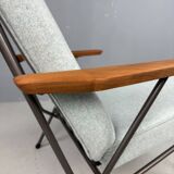 Fauteuil Koene Oberman avec accoudoirs en teck pour Gelderland, 1954