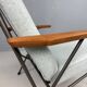 Koene Oberman easy chair with teak armrests for Gelderland, 1954