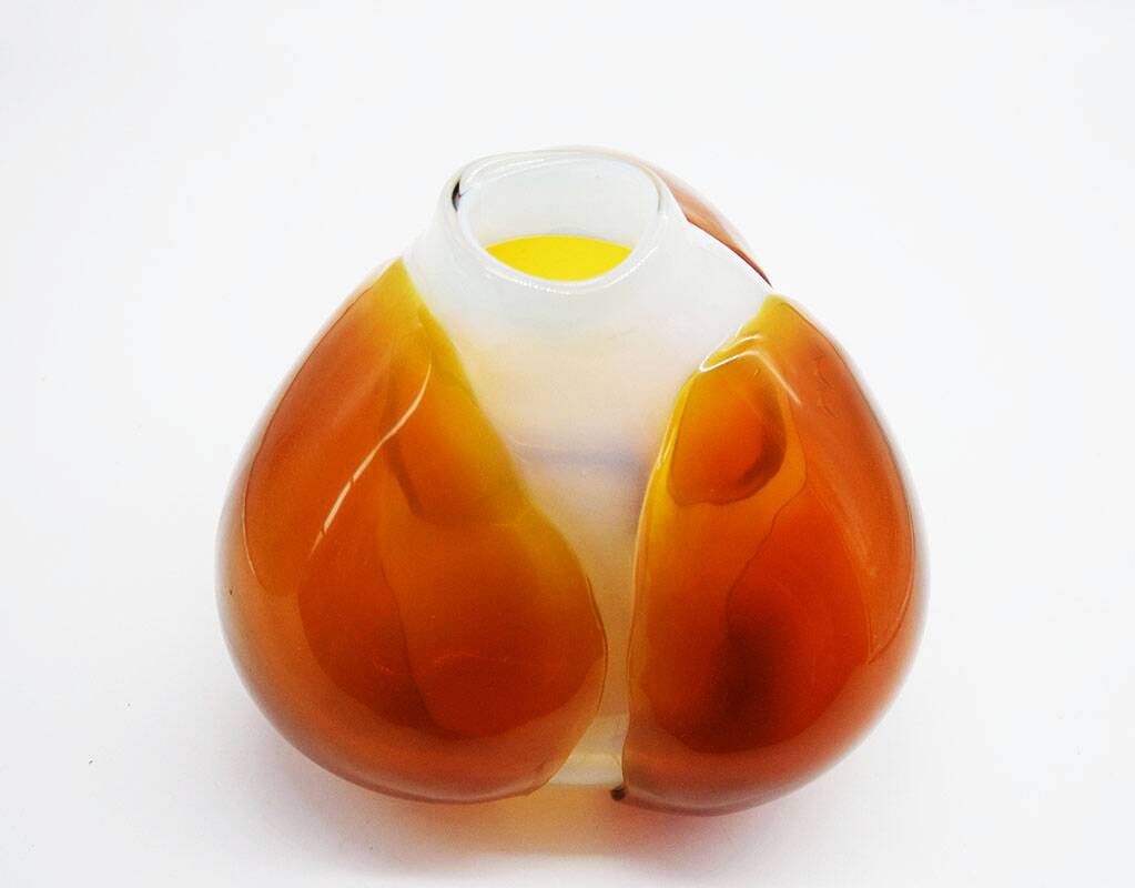 Claire Falkenstein sculpture vase for Salviati Murano, 1970