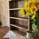 Antique wooden craft shelf