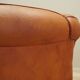 Fauteuil orange, design italien, années 1970, fabricant : Mimo Padova
