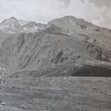 Anonymous silver photo mountains circa 1970