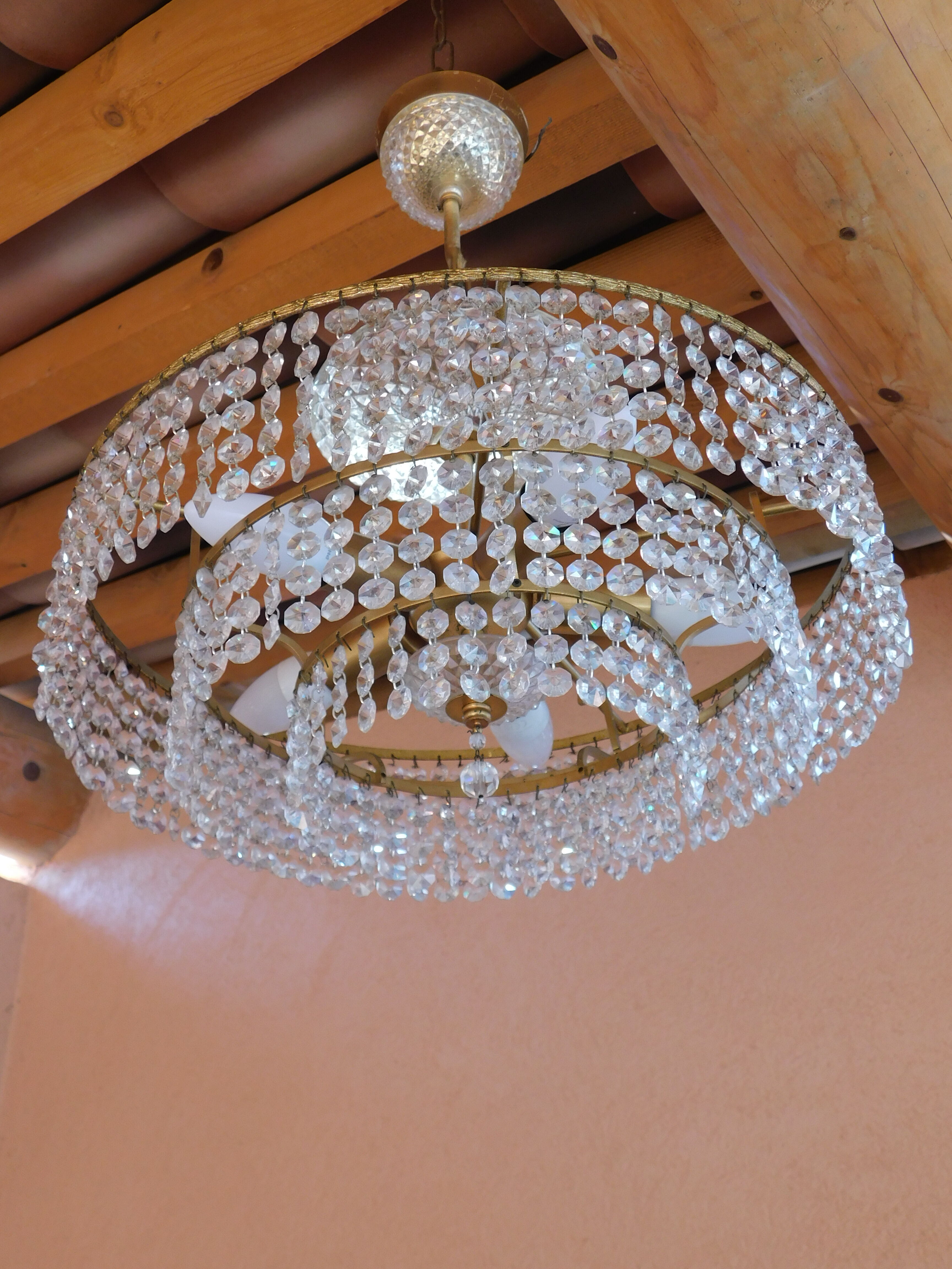 Lustre à pampilles ø 40 cm