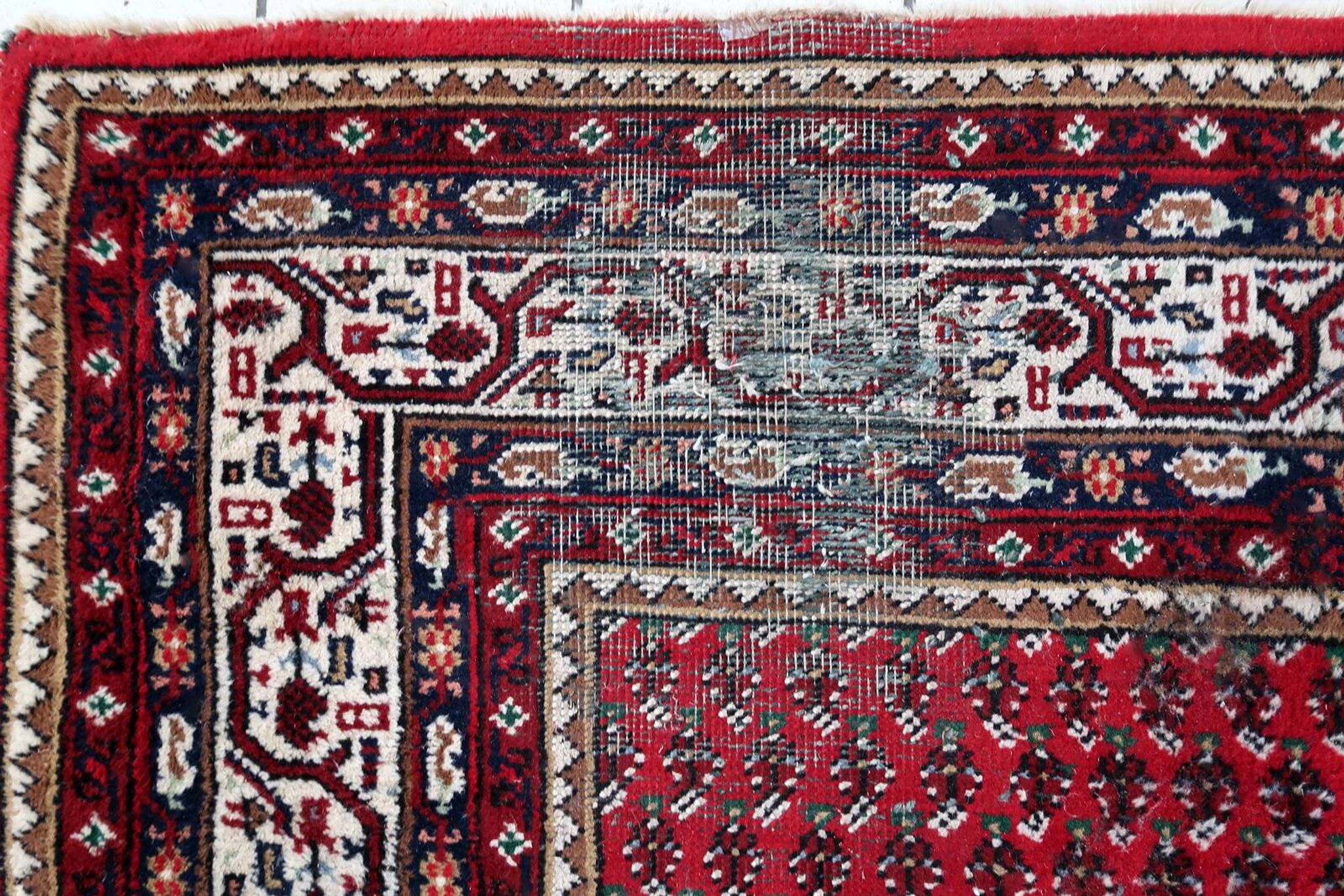 Tapis Vintage Seraband Fait Main en Laine – 174 x 240 cm
