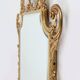 Solid copper 20th Century French Louis XV style beveled wall mirror