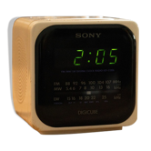 Radio réveil vintage Sony