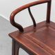 Fauteuil avec accoudoirs en bois, Chine, style dynastie Ming, 19e siècle