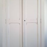 Parisian wardrobe in pearl grey, 50s