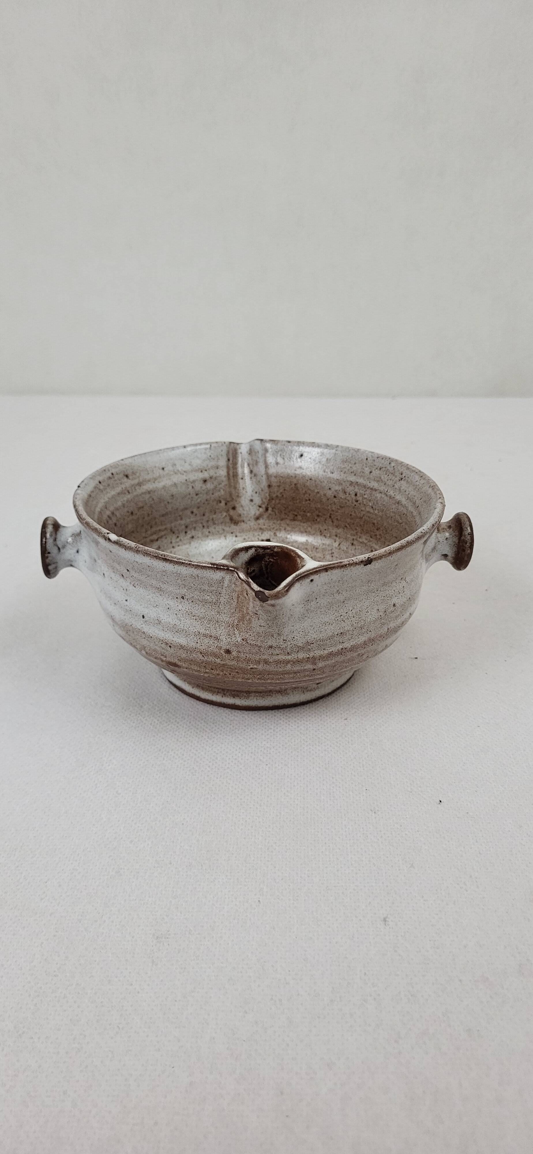 Saucière en grès de Ratilly / Pierlot
