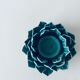 Artichoke candle holder in slip