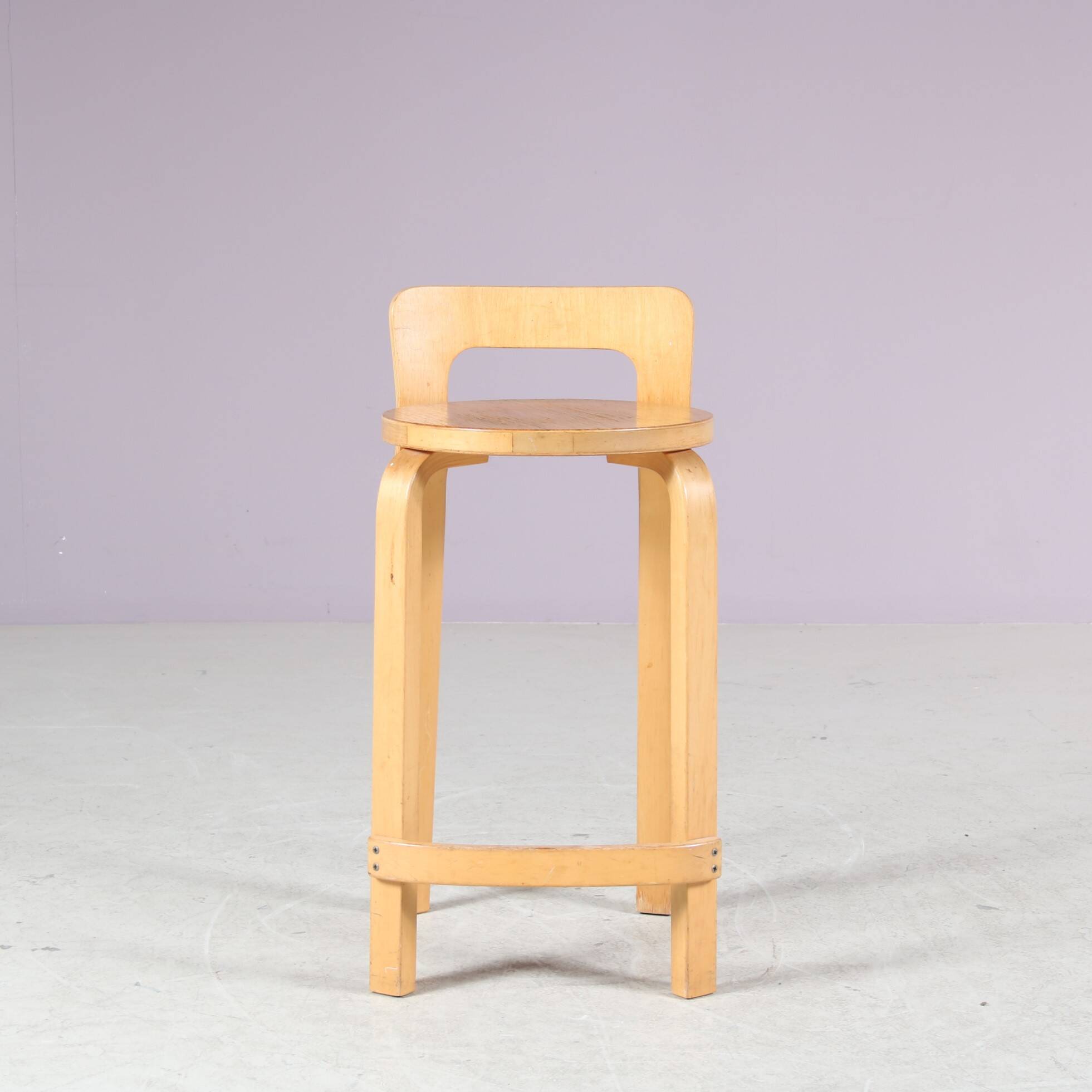1960s “K65” Stool by Alvar Aalto for Artek, Finland
