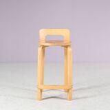 1960s “K65” Stool by Alvar Aalto for Artek, Finland