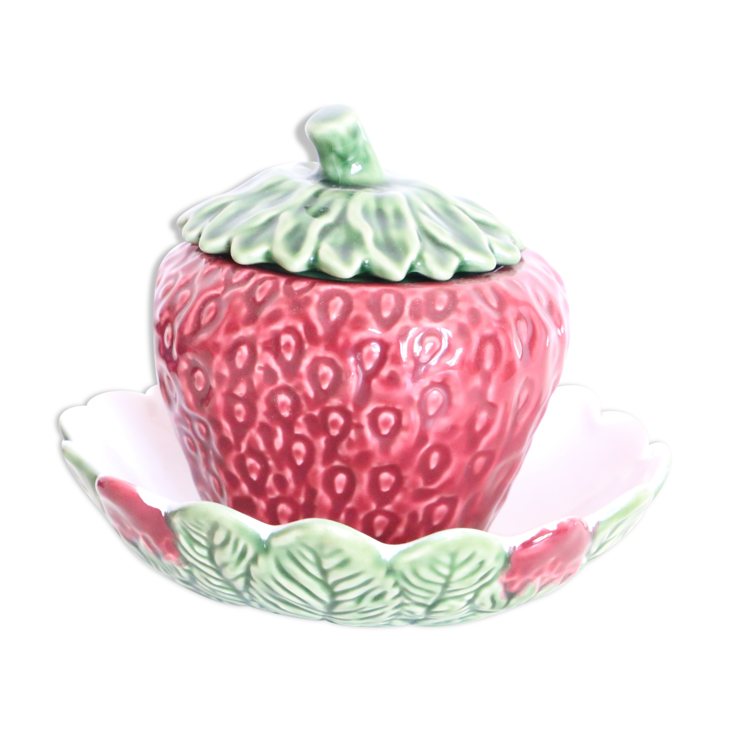 Ceramic strawberry candy