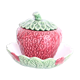 Ceramic strawberry candy