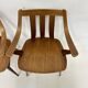 Set of 4 Plywood dining chairs , 1960s