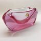 1950s big rare total purple ashtray or catch-all in Murano glass. 18 cm