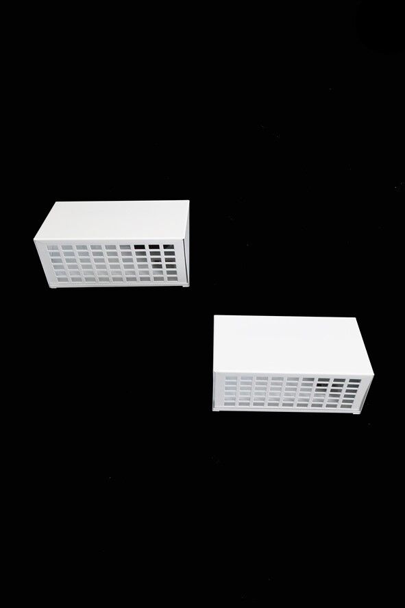 Set of 2 Lyfa “Type 3995” wall lamps / Postmodern / Danish Modern Design / 1970s / 1980s