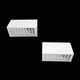 Set of 2 Lyfa “Type 3995” wall lamps / Postmodern / Danish Modern Design / 1970s / 1980s