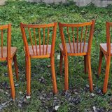 Series of 6 Baumann chairs