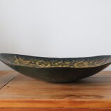 Vintage enamelled copper dish