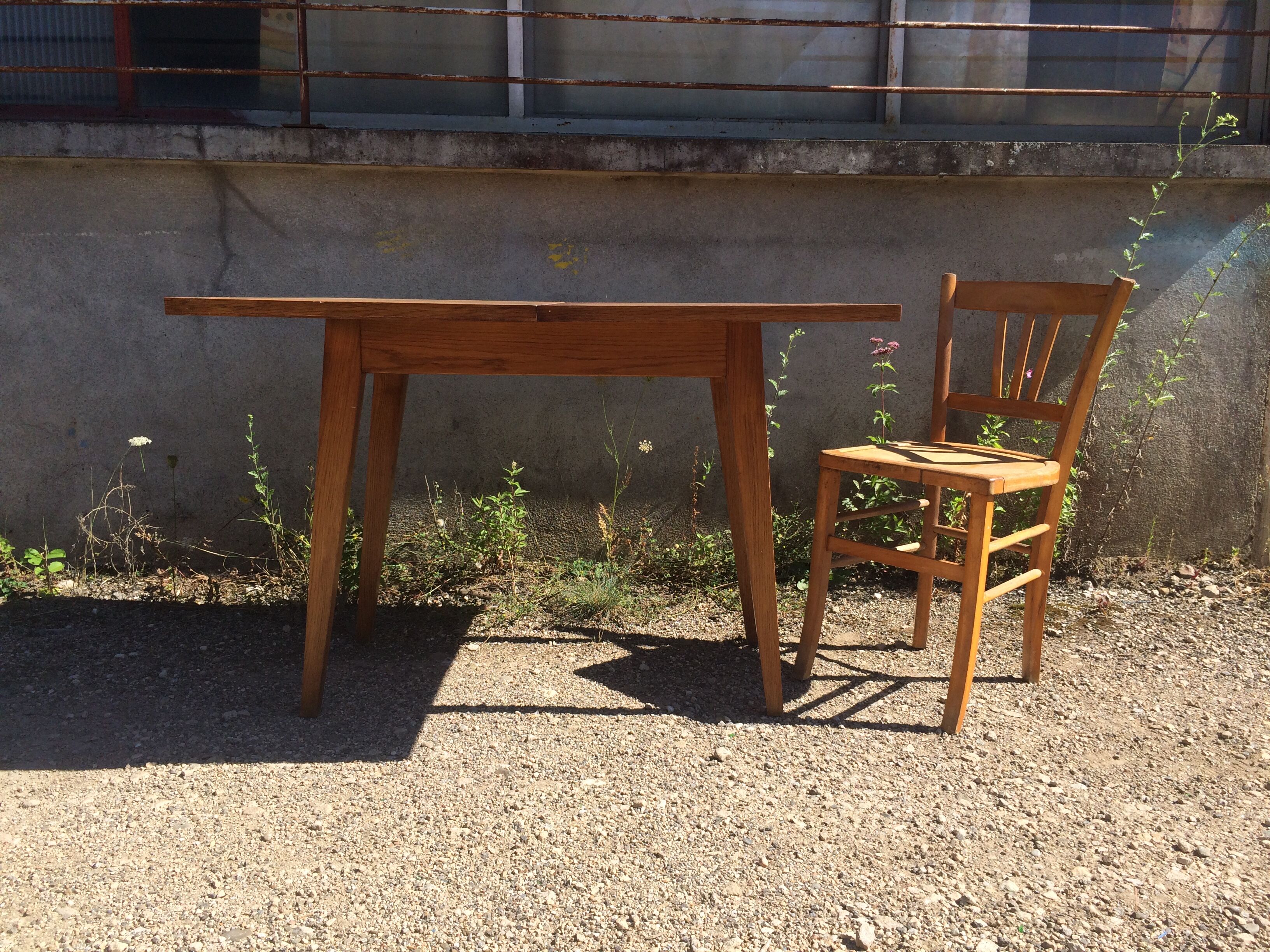 Table portfolio foot compass 50s