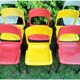 Série de 8 chaises design Pop année 1970-80