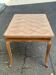 Grande table à manger Louis XV décapée en merisier massif 1970 270cm