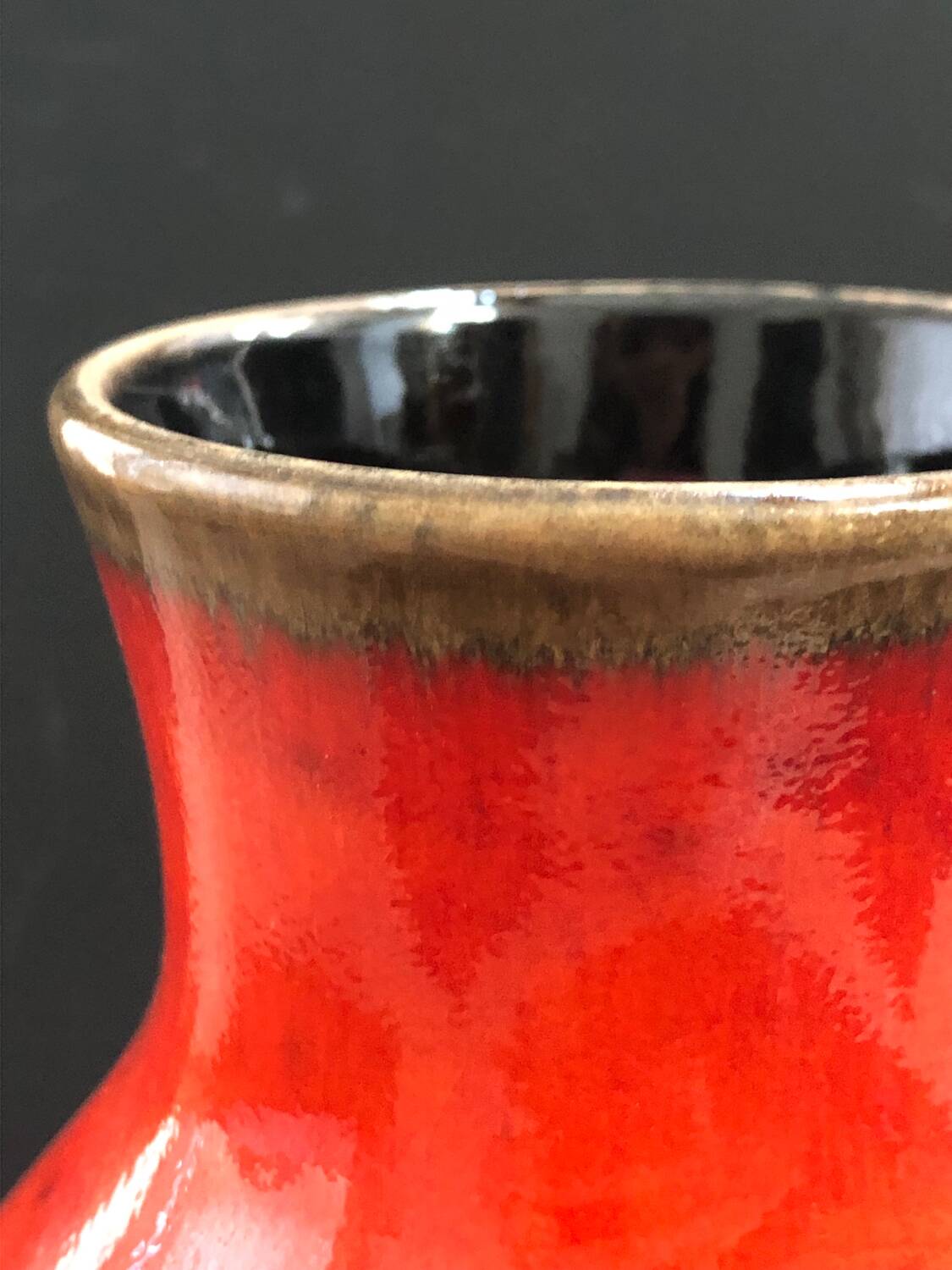 Vase Ü Keramik West Germany vintage