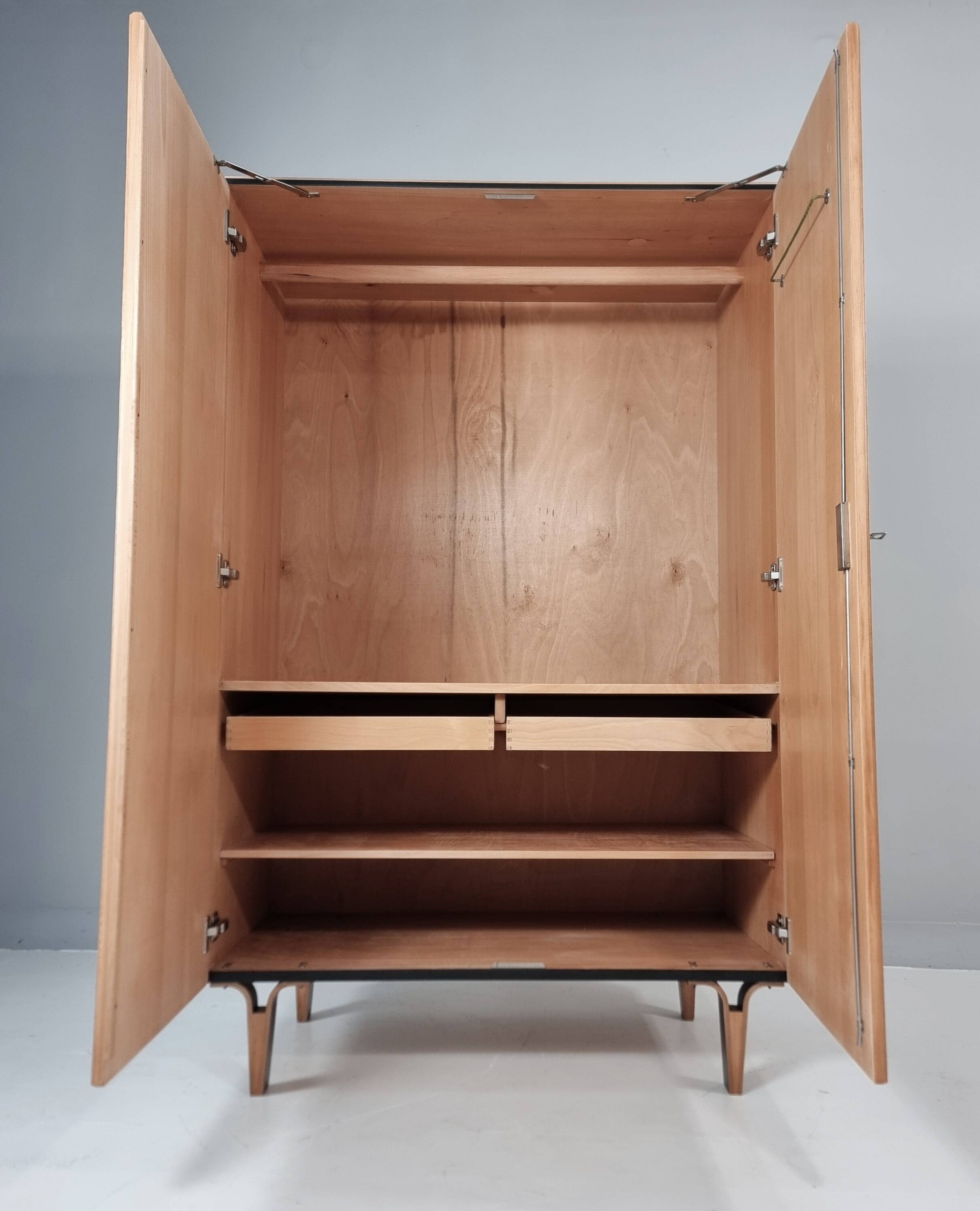 Vintage Wardrobe in Ash, 1970s