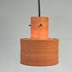 Vintage Hanging Lamp, Artiforte Netherlands, Terracotta, 1950s
