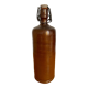 Vintage brown stoneware bottle
