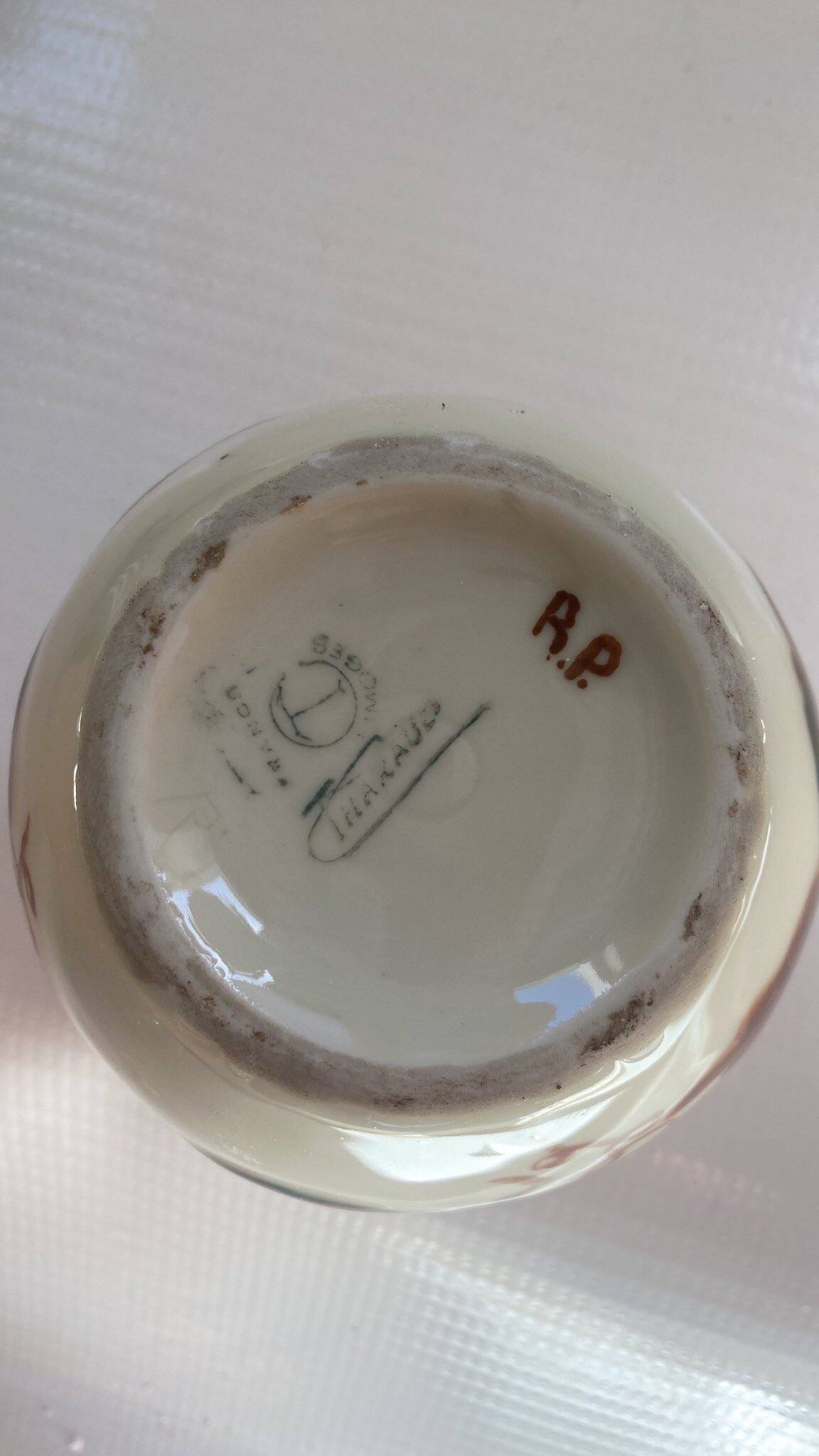 Limoges Tharaud Vase