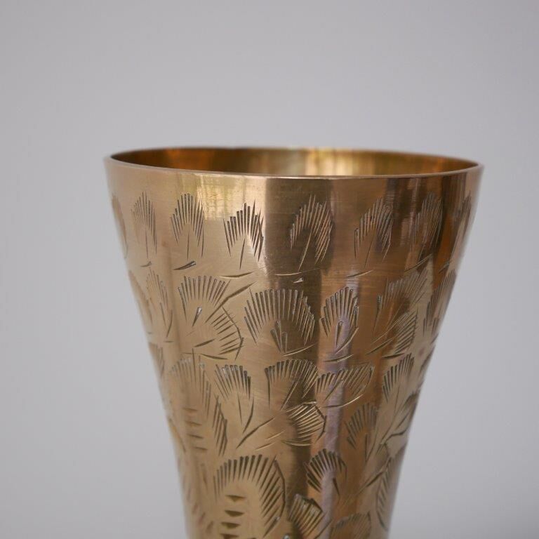 Brass vase
