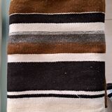 Jeté de lit ou plaid artisanal mexicain