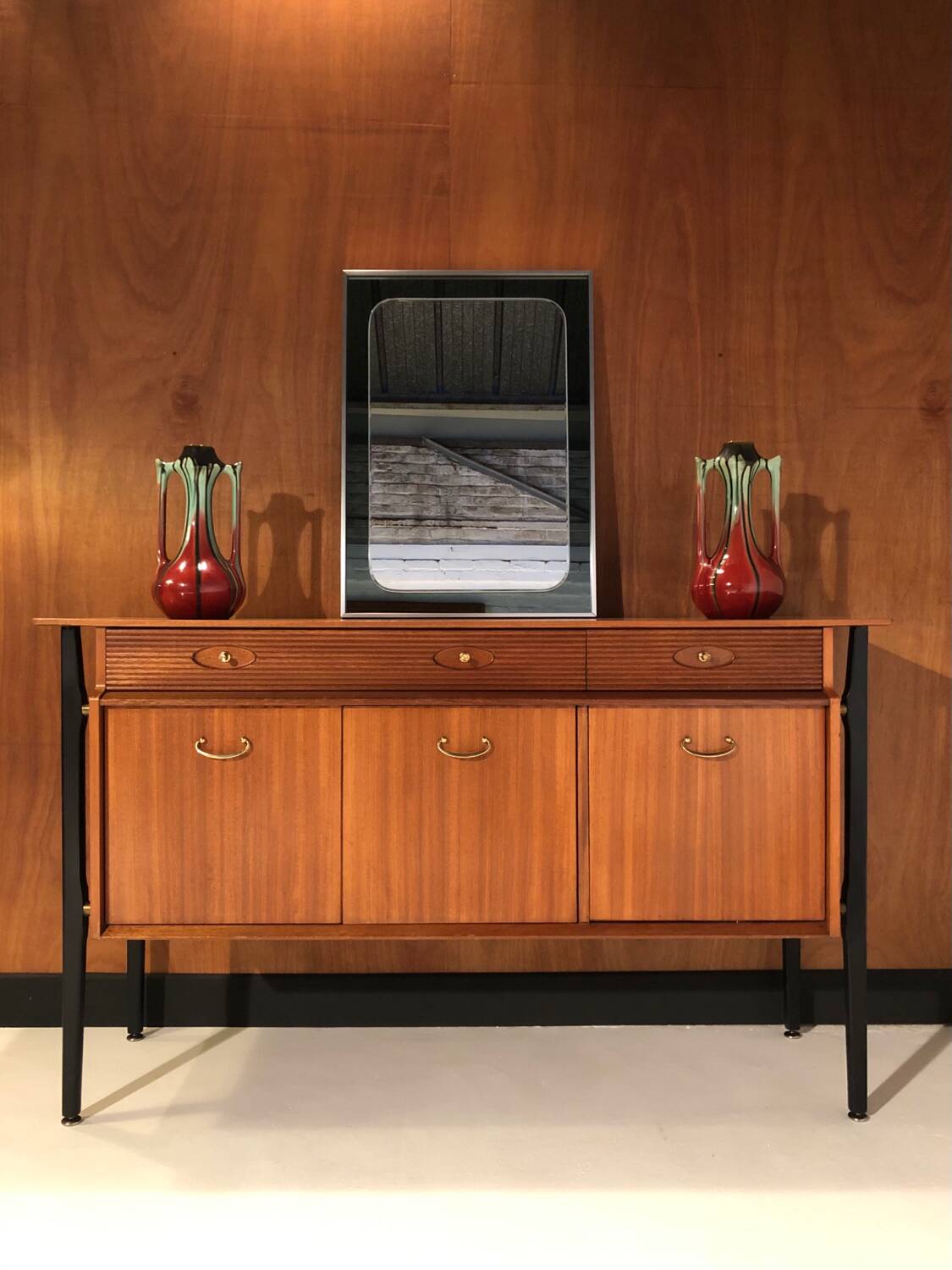 Pair of Art Nouveau ceramic vases