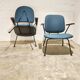Paire de Fauteuils par Gijs van der Sluis pour van Der Sluis Steel Furniture