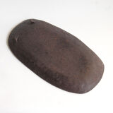 Brutalist ceramic dish by Pieter Oosterlinck - Belgium 1970s